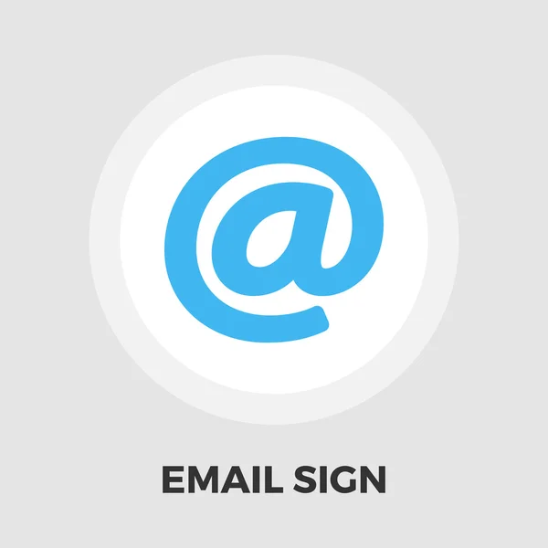 E-mail ikona płaski — Wektor stockowy