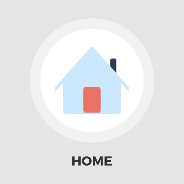 Home Apartamento Icono — Archivo Imágenes Vectoriales