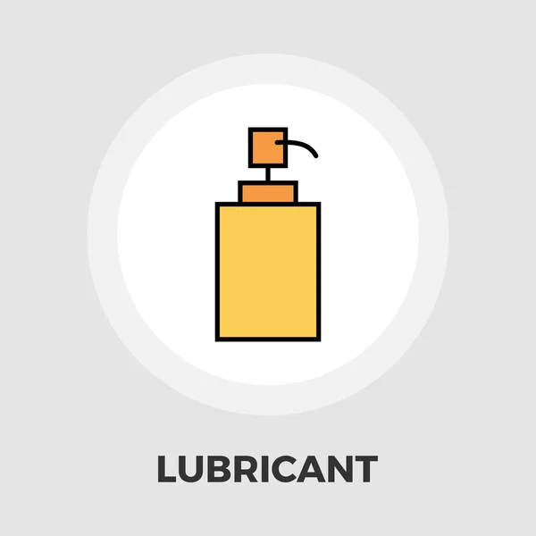 Lubricant flat icon — Stock Vector