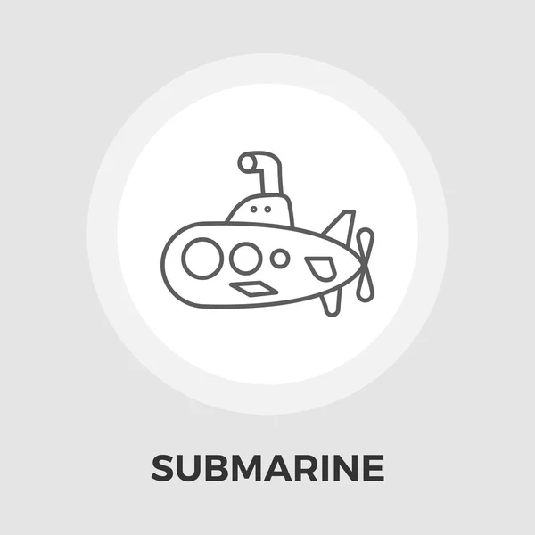Значок вектора подводной лодки — стоковый вектор