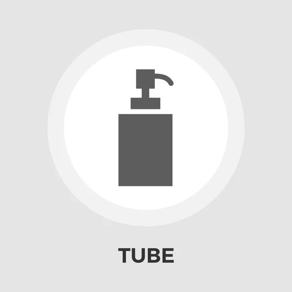 Tubo vetor plana ícone — Vetor de Stock