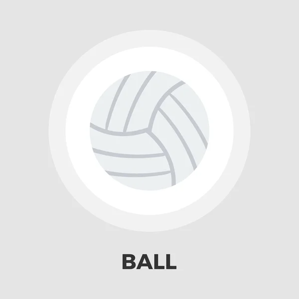 Volleyball flat icon — Stock Vector