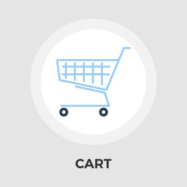 Otomobil Düz Simgesi