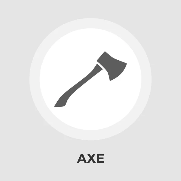 Axe Vector Icono plano — Vector de stock