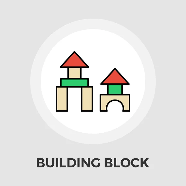 Building block icon. — Stock Vector