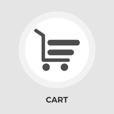 Otomobil Düz Simgesi