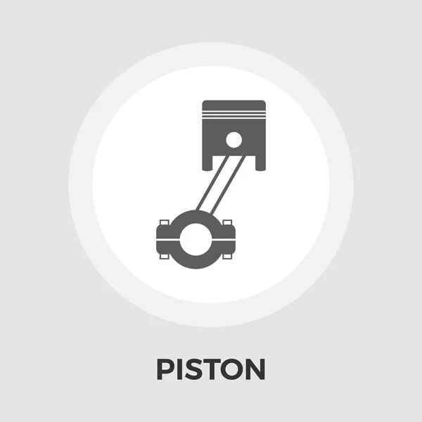 Piston icône plate — Image vectorielle