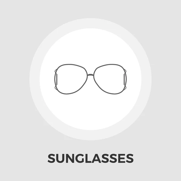 Sunglasses flat icon — Stock Vector