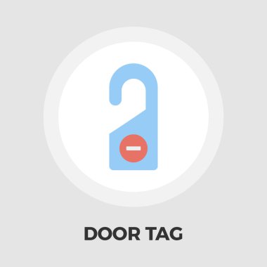 Kapı etiket satırı simgesi