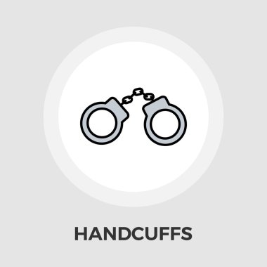 Kelepçe düz simge vektör