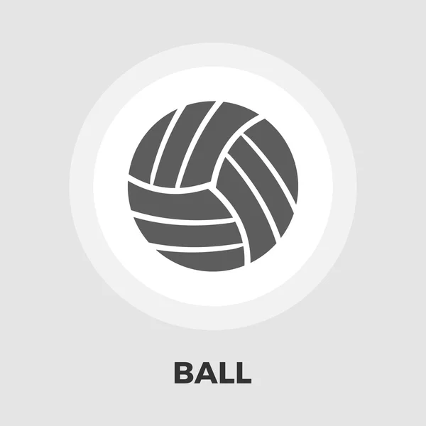 Volleybal platte pictogram — Stockvector