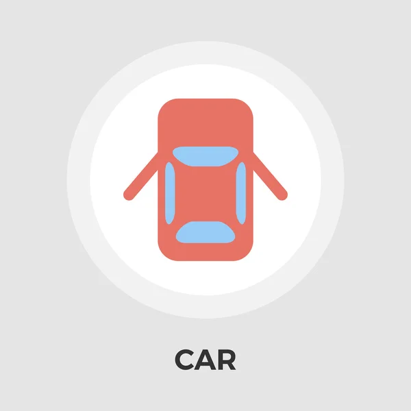 Icône plate de vecteur de voiture — Image vectorielle
