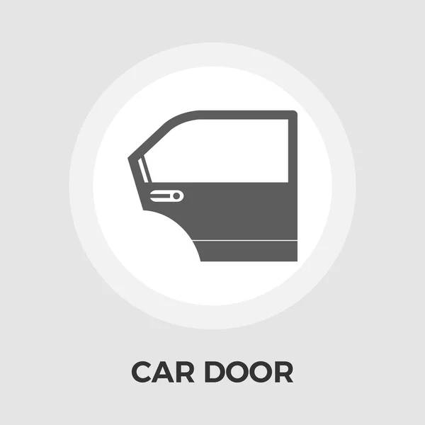 Car door Vector Flat Icon — Stock Vector