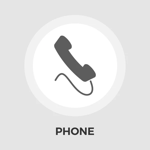 Office phone vector flat icon — Stock Vector