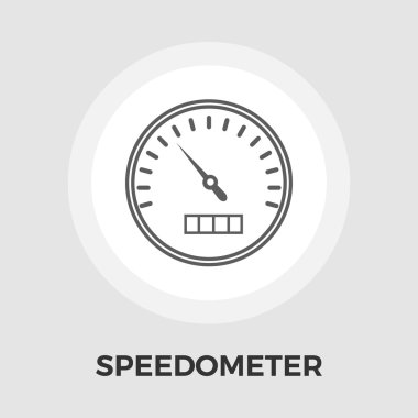hız göstergesi düz simgesi