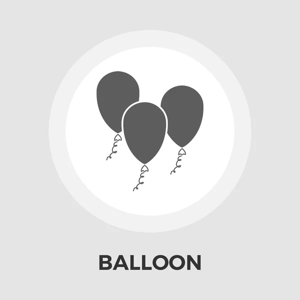 Ballon flach Symbol — Stockvektor