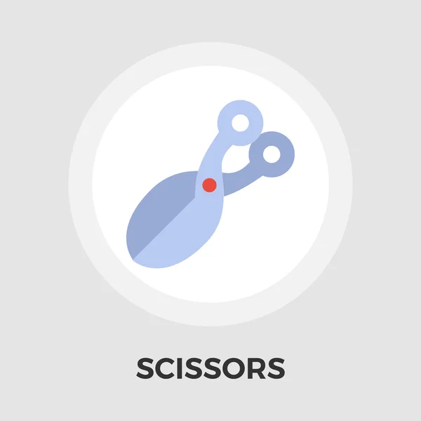 Scissors Flat Icon — Stock Vector