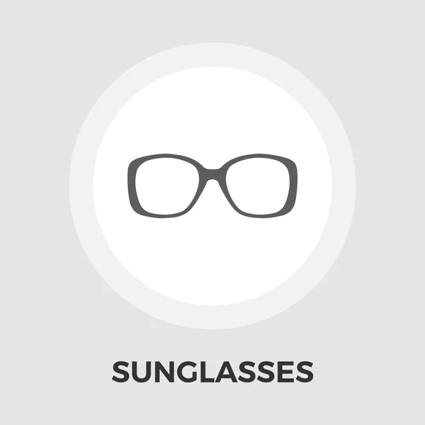 Γυαλιά ηλίου Επίπεδο εικονίδιο — Διανυσματικό Αρχείο