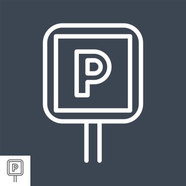 Park yeri simgesi simgesi