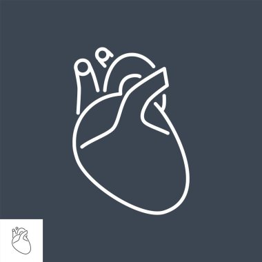 Kalp Vektörü Simgesi