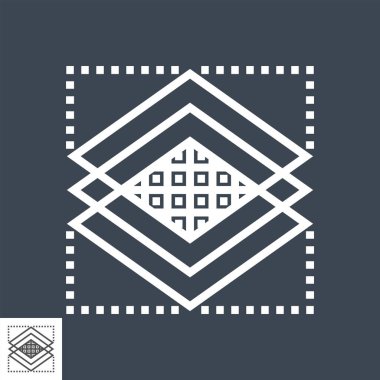 Katman çizgisi simgesi