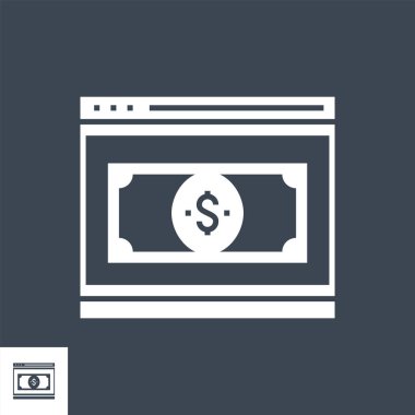 İniş Sayfası Vektörü Kabartma Simgesi