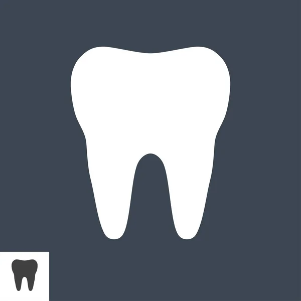 Tooth Vector Icon — Stock Vector
