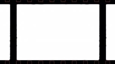Sprocket Hole ile 4K Otantik Vistavision Film Frame 