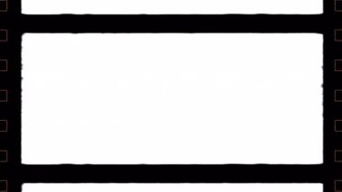 Sprocket Hole ile 4K Otantik 70 mm Film Çerçevesi