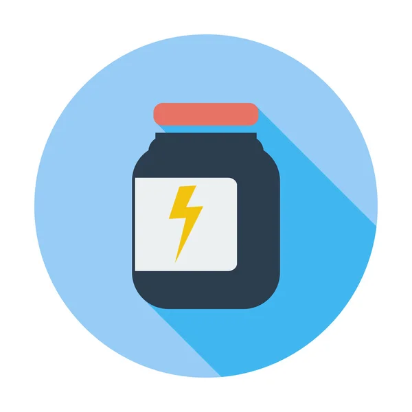 Jar flat icon. — Stock Vector