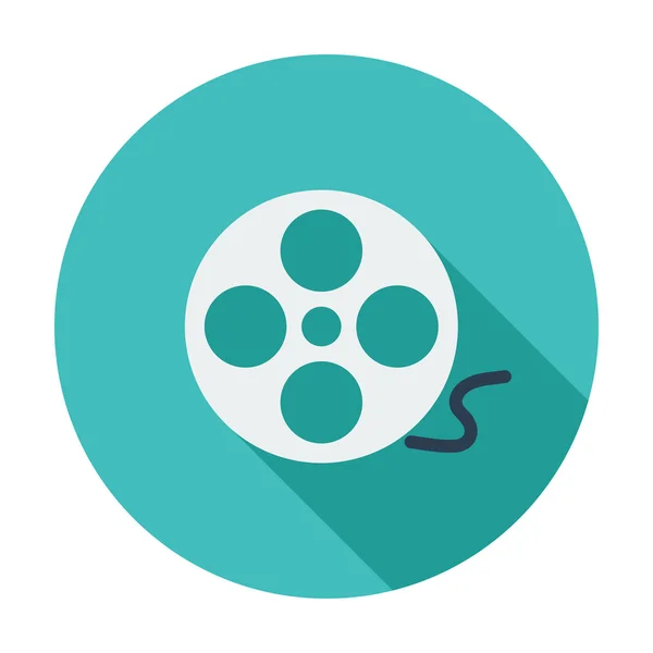 Pictogram reel van film — Stockvector