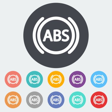 sprey tek simge düz.