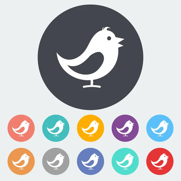 Bird icon. — Stock Vector