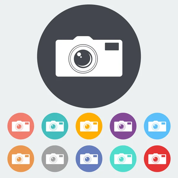 Icon camera. — Stock Vector