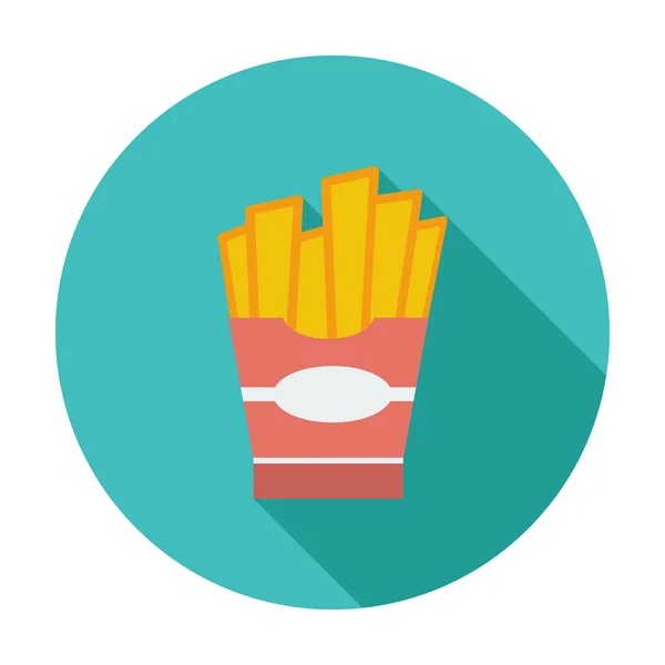 Patatas fritas — Vector de stock