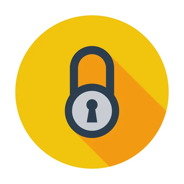 Lock single icon. — Stockvector