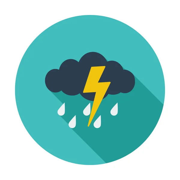 Icono de tormenta — Vector de stock