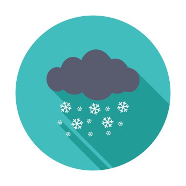 Snowfall single icon.