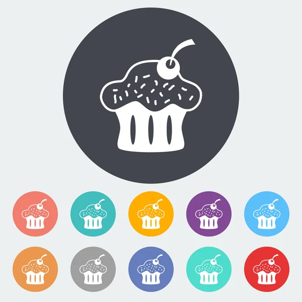 Cupcake — Stockvector