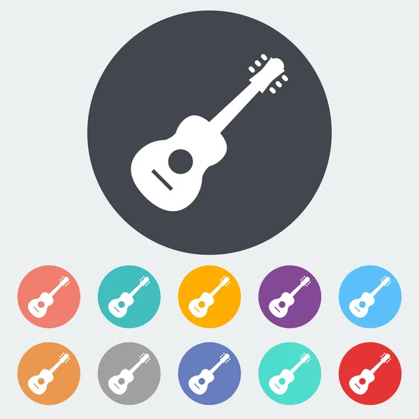 Guitar icon — Stock Vector
