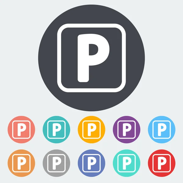 Parking symbol. — Wektor stockowy