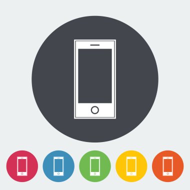 Smartphone tek simge.