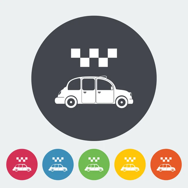 Icon taxi — Stock Vector