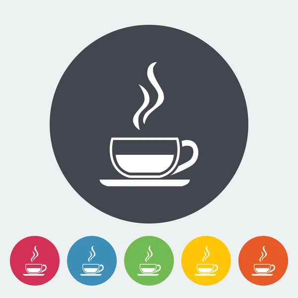 Taza de té. — Vector de stock