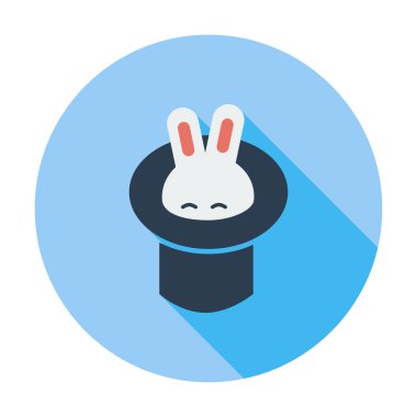 Sihirbaz şapkalı tavşan.