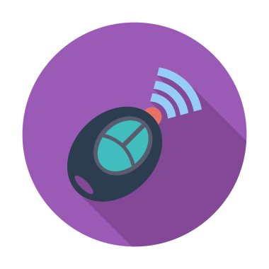 Uzaktan kumanda düz simgesi