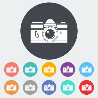 simge vintage fotoğraf makinesi.