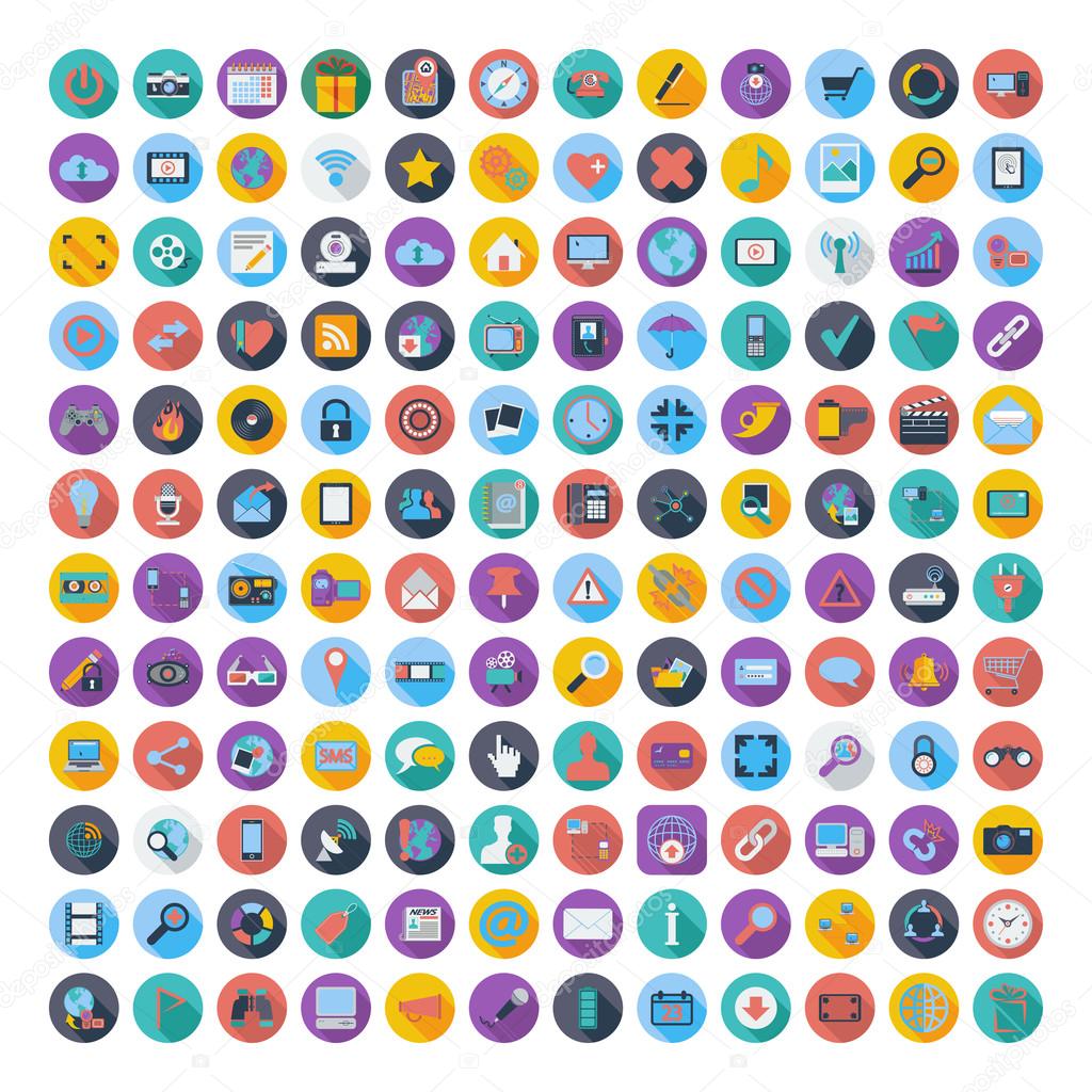 Social media and network icons