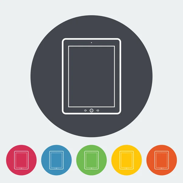 Tablet PC icon. — Stock Vector