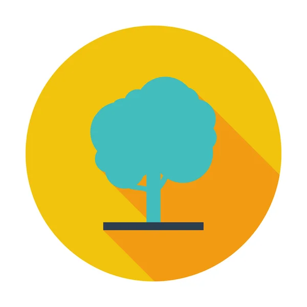 Icono del árbol — Vector de stock